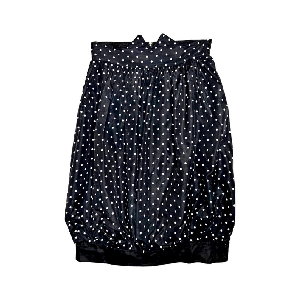 📣ANY 3 @ $33 - $6.99 ship📣 Vintage 80s Bubble Skirt Yoke Triangle Waist Band Pol